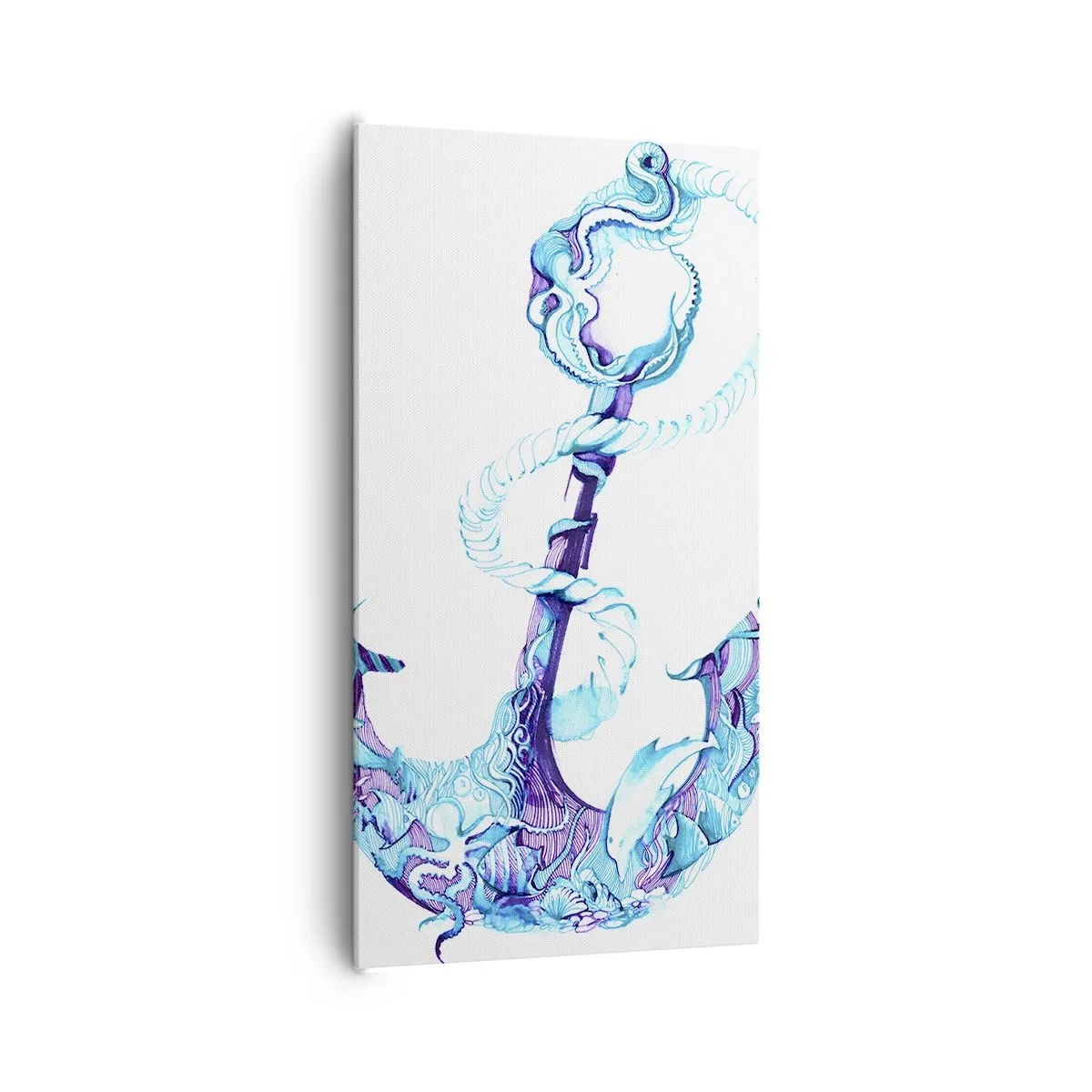 Tablou pe pânză - Confidenta secretelor mării - 65x120 cm