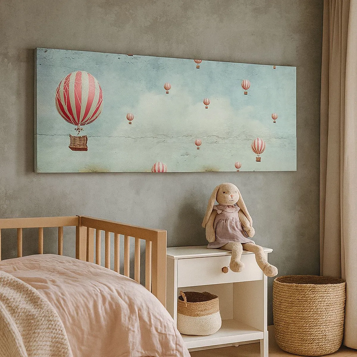 Tablou pe pânză - Liber de agitația vieții - 100x40 cm