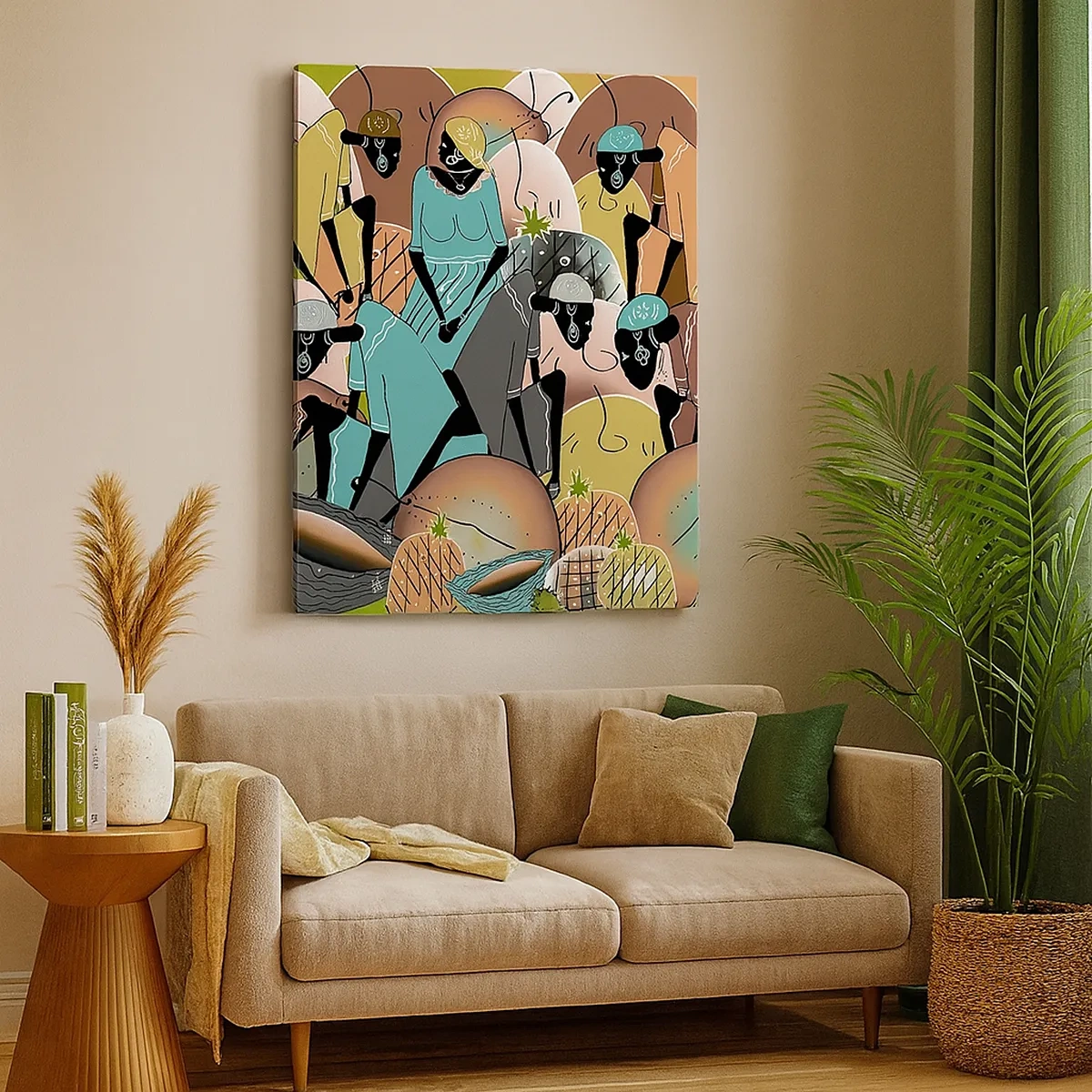 Tablou pe pânză - Sărbătoarea cea mare se apropie - 50x70 cm