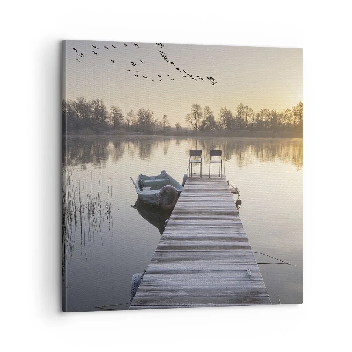 Tablou pe pânză - O să mă întorc în curând - 60x60 cm