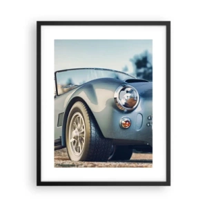 Poster în ramă neagră - Pentru că stilul contează - 40x50 cm