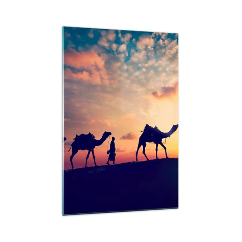 Tablou pe sticlă - Spiritul misterios al Orientului - 70x100 cm