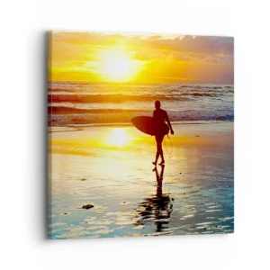 Tablou pe pânză - Întoarcerea războinicului - 30x30 cm