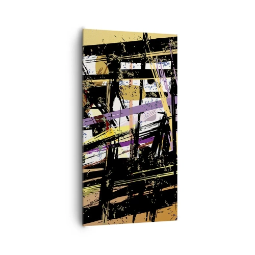 Tablou pe pânză - Tăietură ascuțită - 65x120 cm