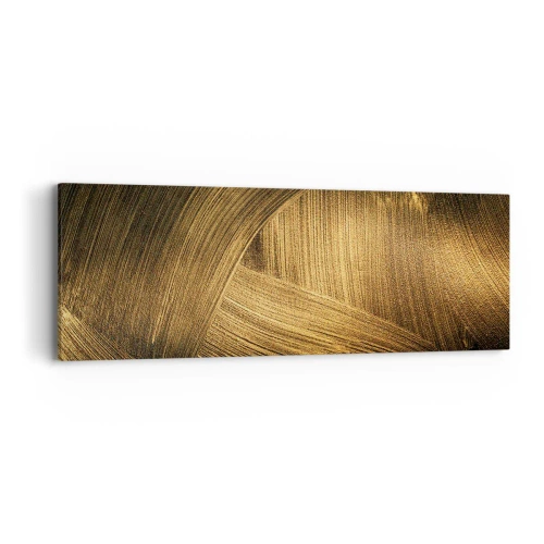 Tablou pe pânză - Într-un labirint de aur - 90x30 cm