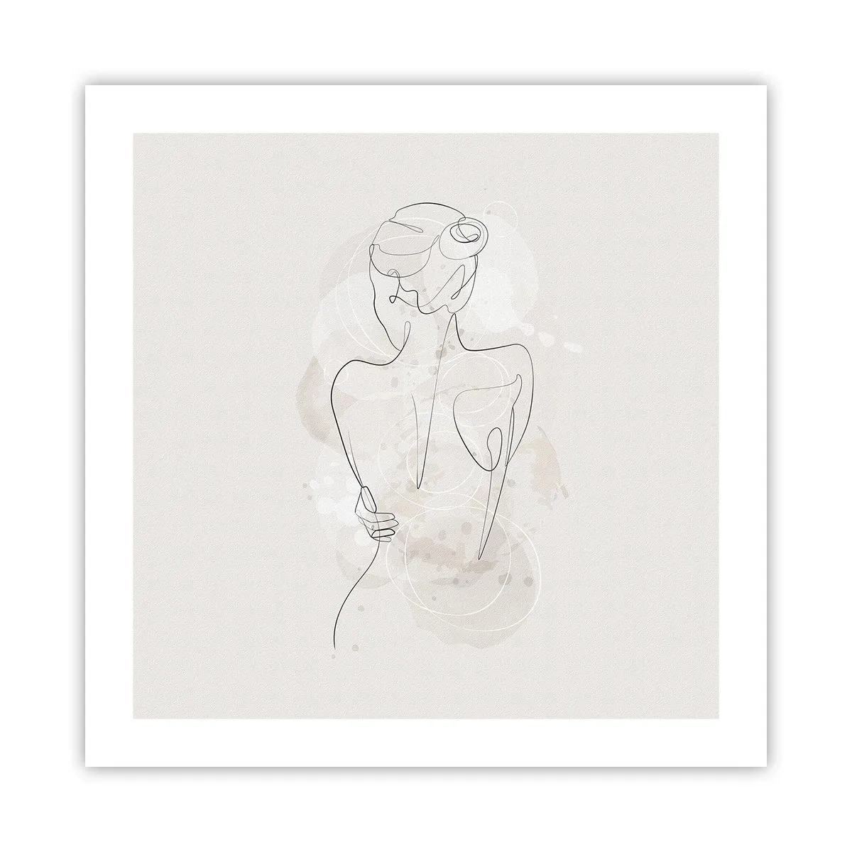 Poster - Ca un instrument sensibil - 50x50 cm