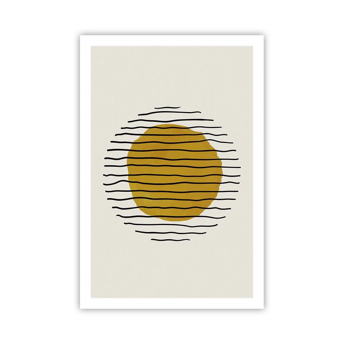 Poster - Abstracție tremurândă de căldură - 61x91 cm