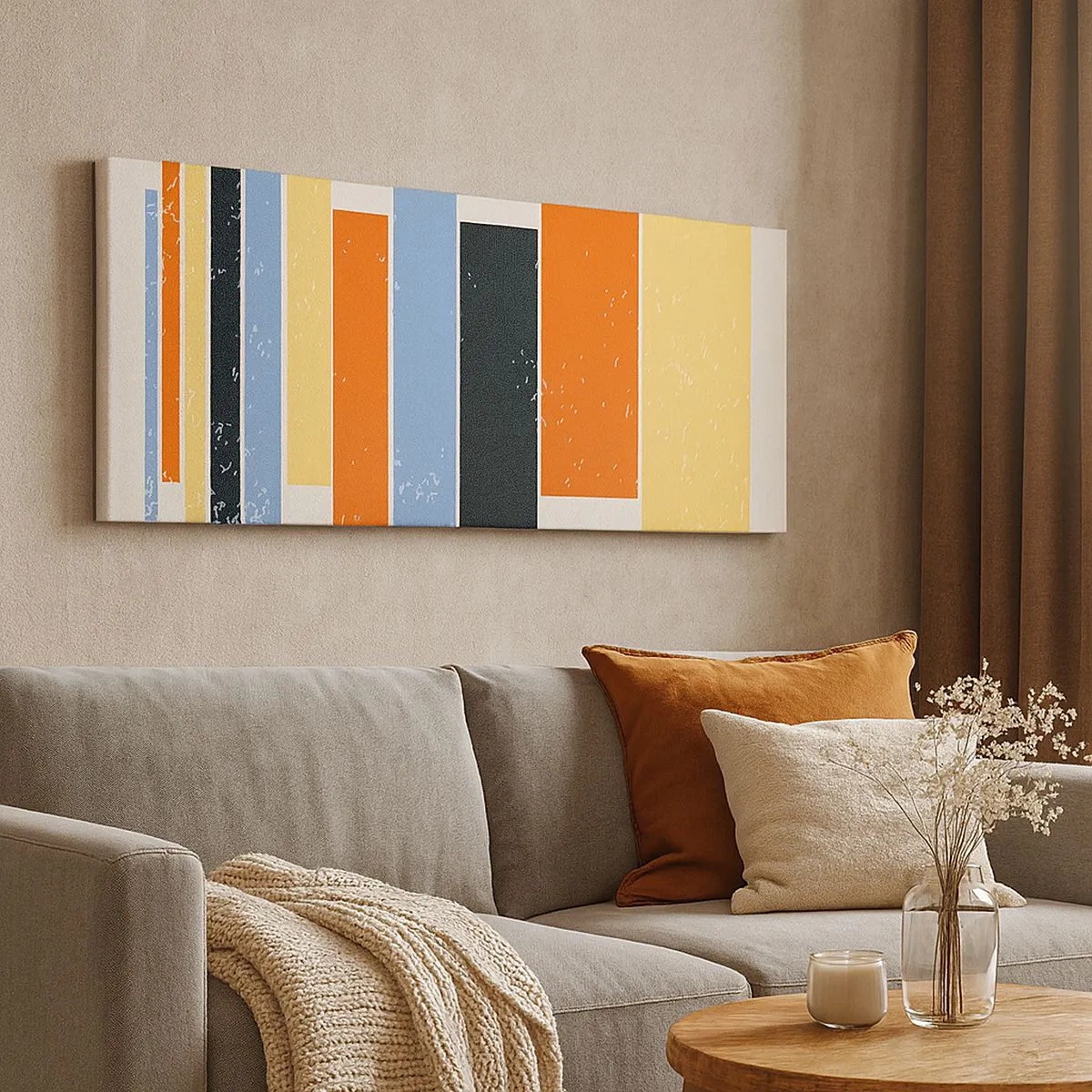 Tablou pe pânză - Înregistrare muzicală - 100x40 cm