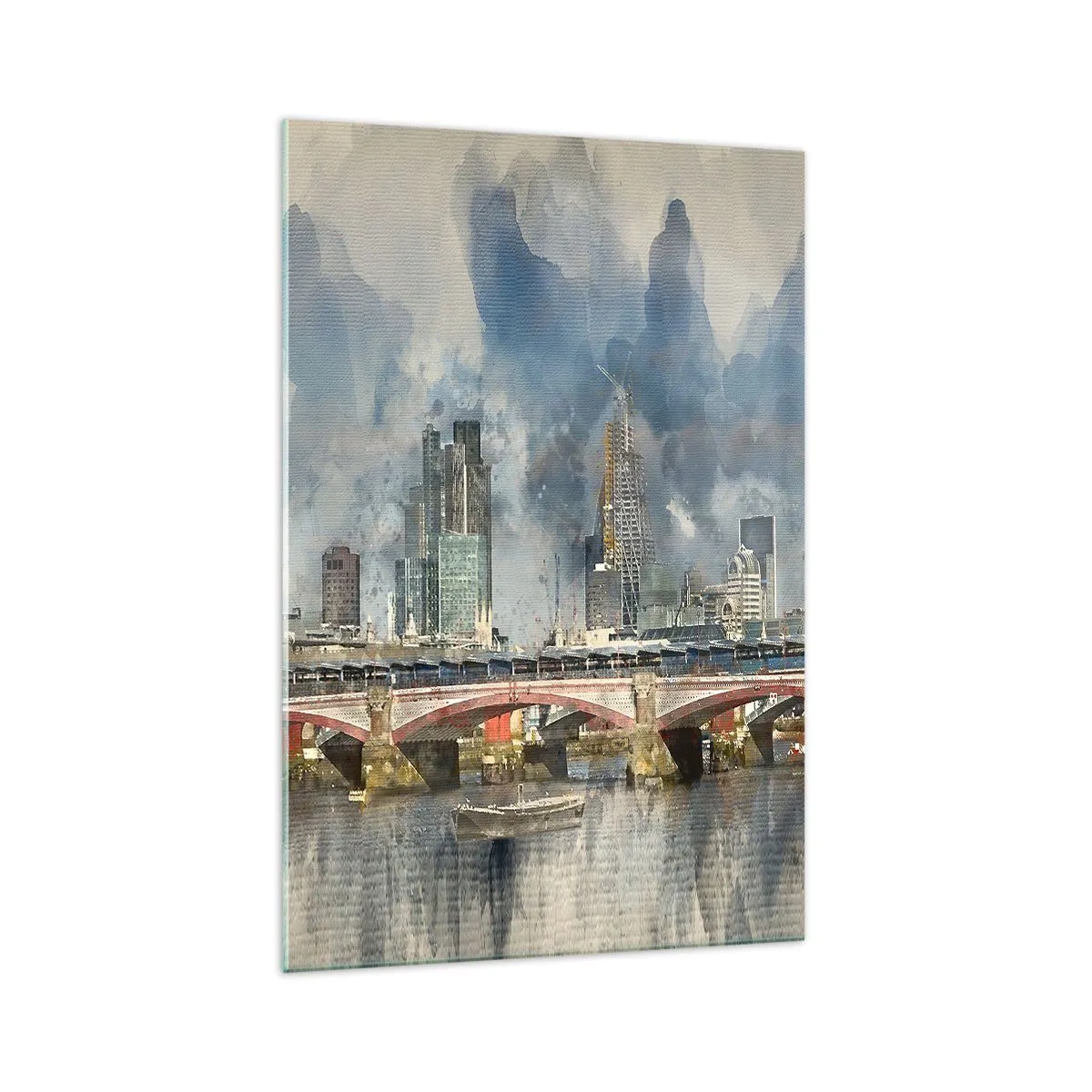 Tablou pe sticlă - Londra în toată splendoarea ei - 70x100 cm