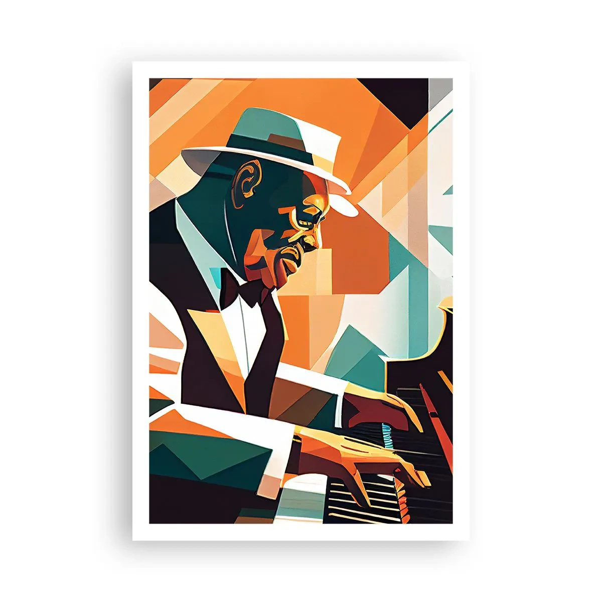 Poster - Numai jazz - 70x100 cm