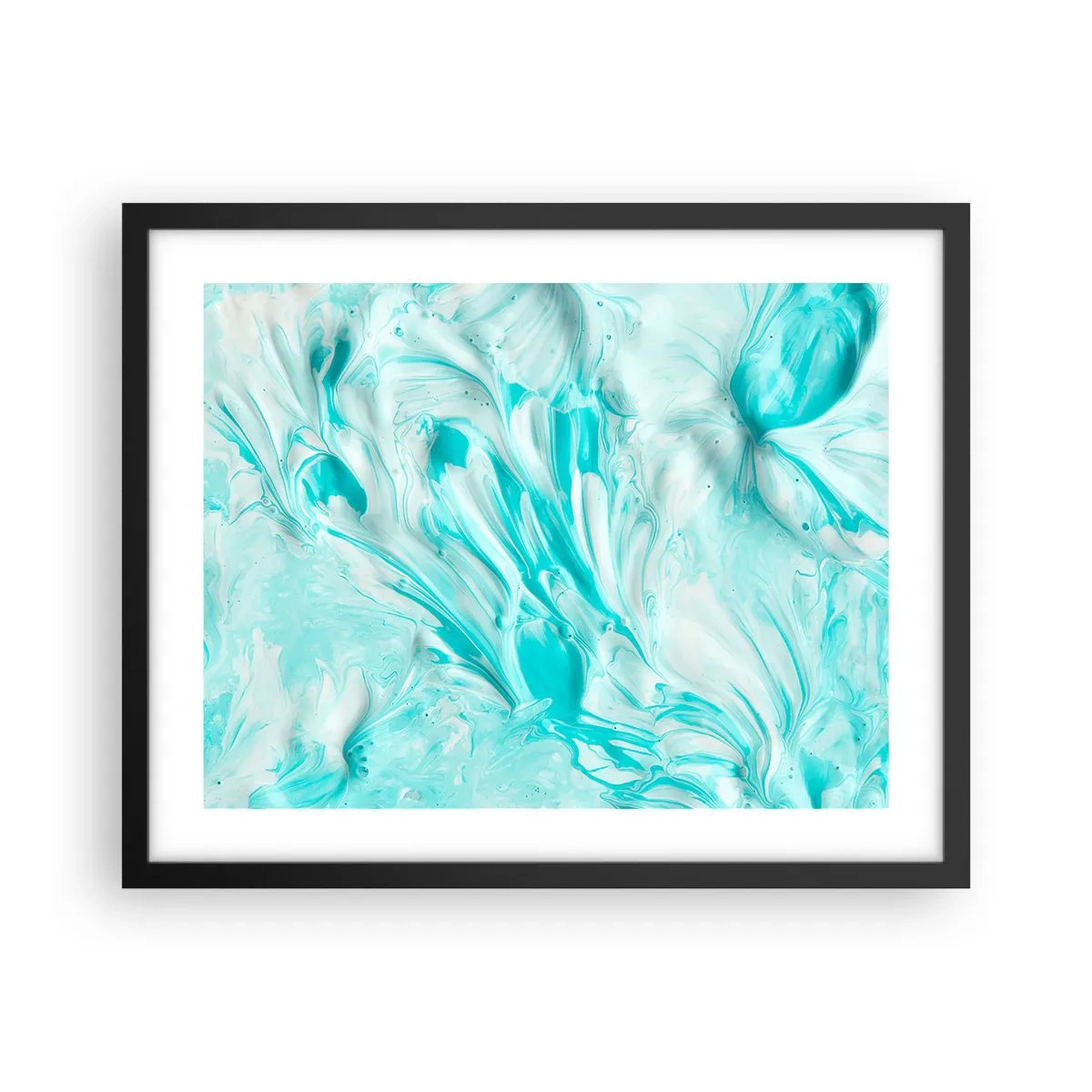 Poster în ramă neagră - Împreună pentru totdeauna - 50x40 cm