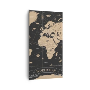 Tablou pe pânză - Limitele lumii mele - 65x120 cm