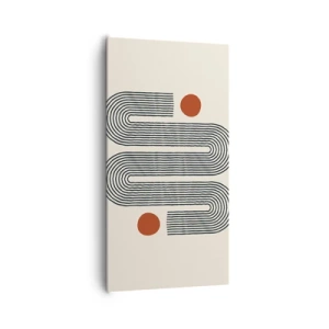 Tablou pe pânză - De la început până la sfârșit - 65x120 cm