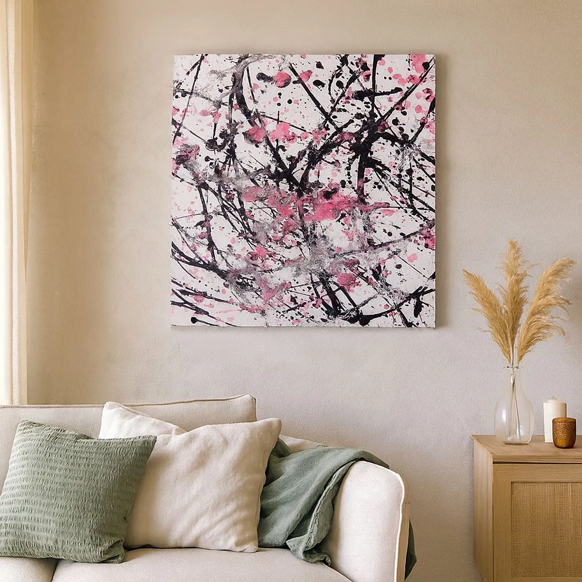 Tablou pe pânză - Natura trecătoare a vieții - 30x30 cm