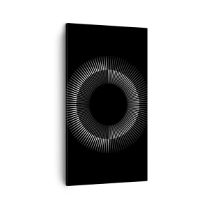 Tablou pe pânză - Soarele Negru - 45x80 cm