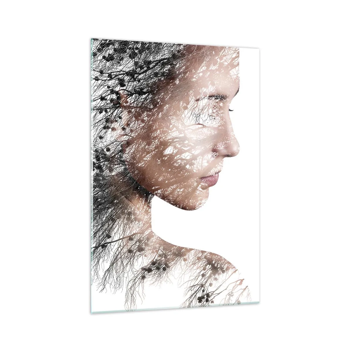 Tablou pe sticlă - Spiritul pădurii - 70x100 cm