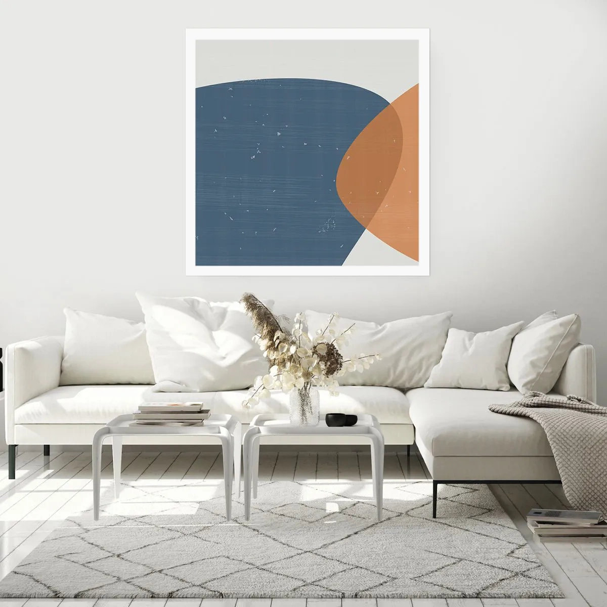 Poster - Ovale și influențe - 40x40 cm