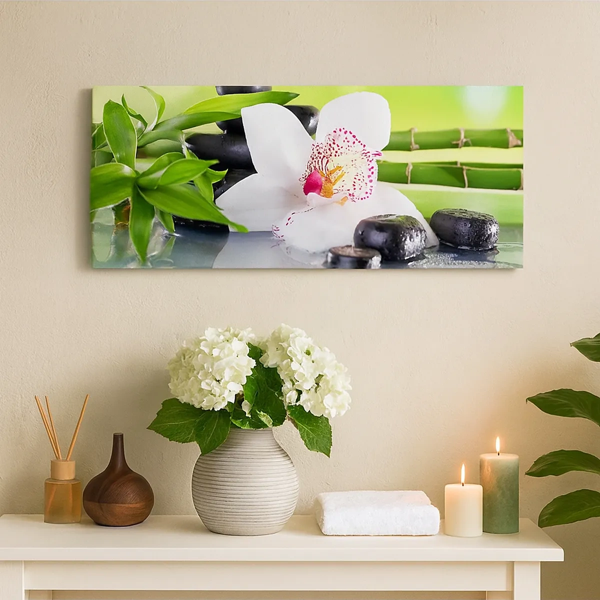 Tablou pe pânză - Prospețime răcoroasă - 30x30 cm