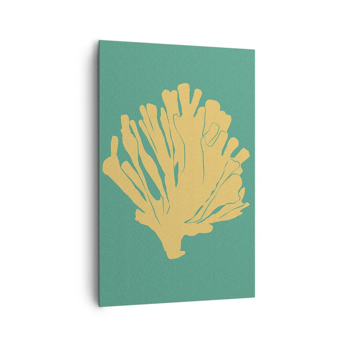 Tablou pe pânză - Tufișul din pădurea subacvatică - 80x120 cm