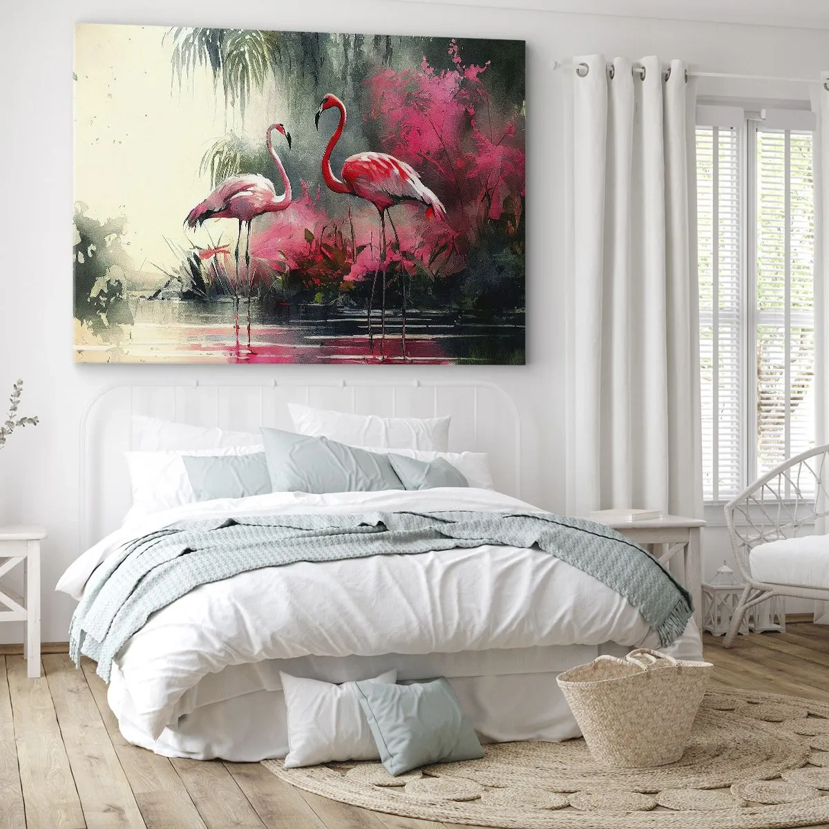 Tablou pe pânză - O lecție de farmec natural - 70x50 cm