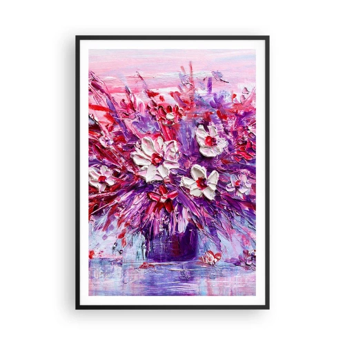 Poster în ramă neagră - Inocență și pasiune - 70x100 cm