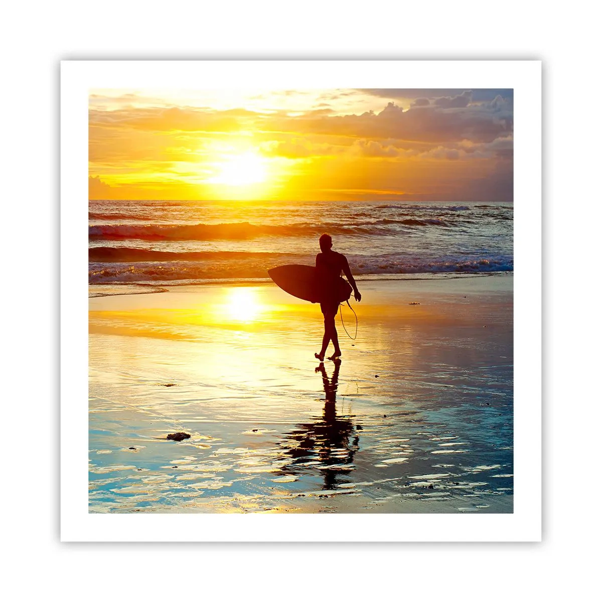 Poster - Întoarcerea războinicului - 60x60 cm