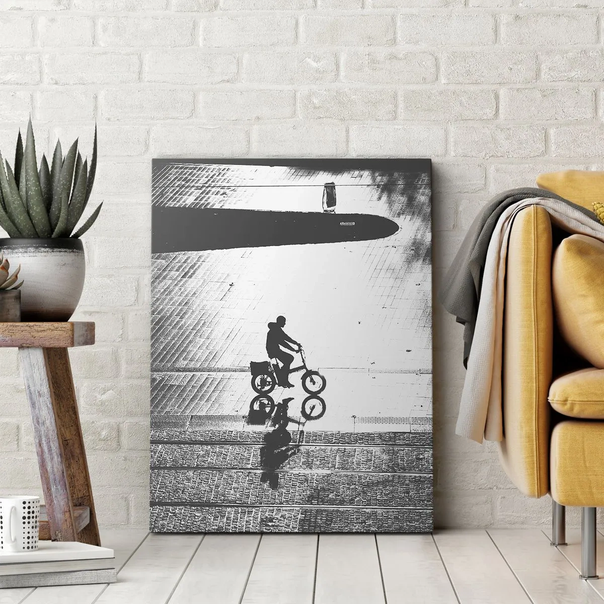 Tablou pe pânză - Înainte, prin oraș - 45x80 cm