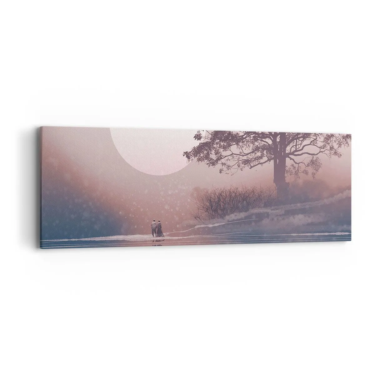 Tablou pe pânză - Minuni nocturne - 90x30 cm