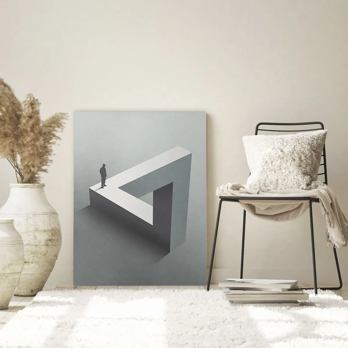 Tablou pe sticlă - Și totuși este posibil - 80x120 cm