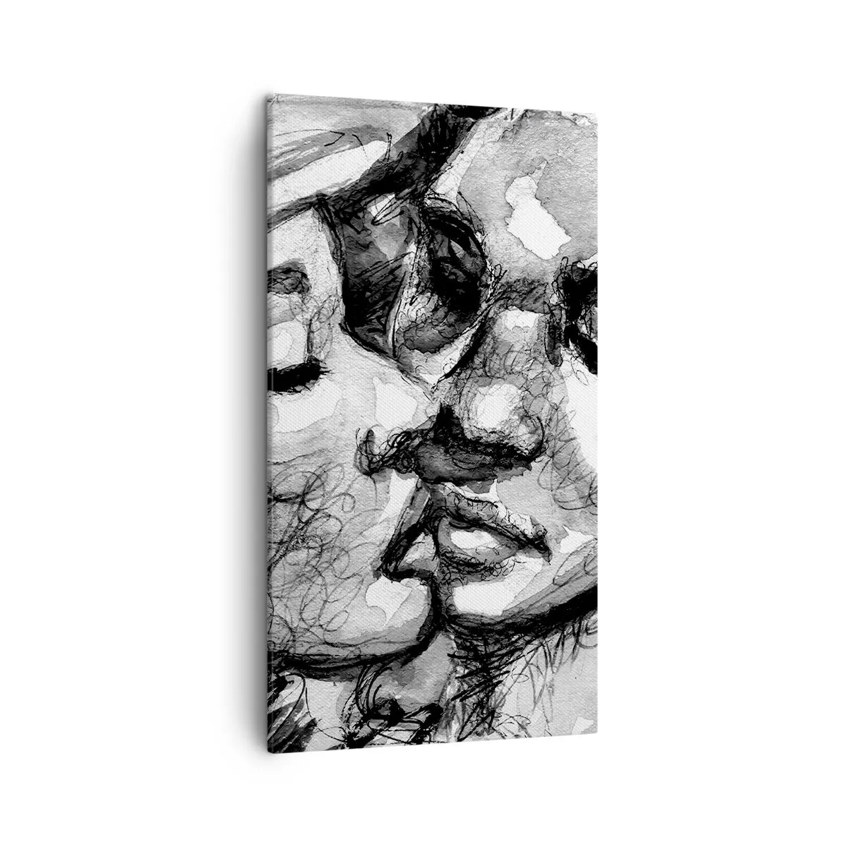 Tablou pe pânză - Un moment de tandrețe - 45x80 cm