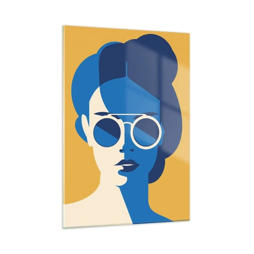 Tablou pe sticlă - Look de vacanță - 50x70 cm