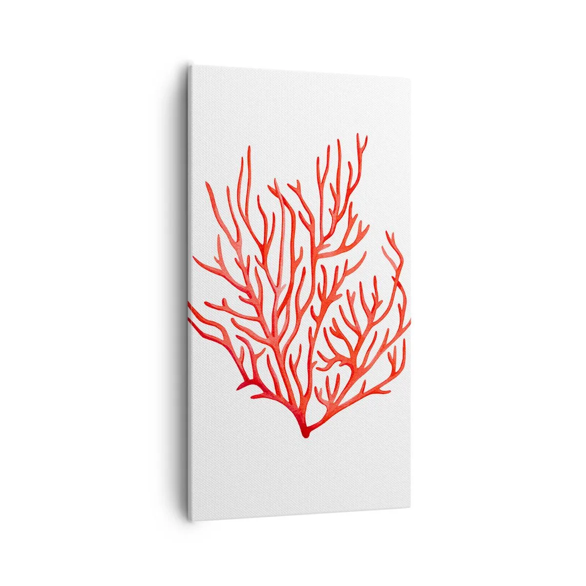 Tablou pe pânză - Coral filigranat - 55x100 cm