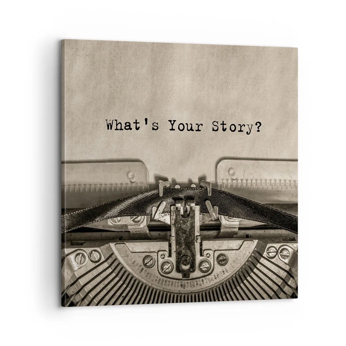 Tablou pe pânză - Spune-mi - 60x60 cm