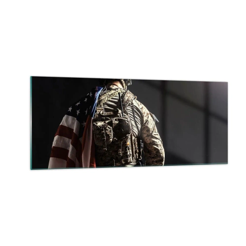 Tablou pe sticlă - D-aia - 100x40 cm