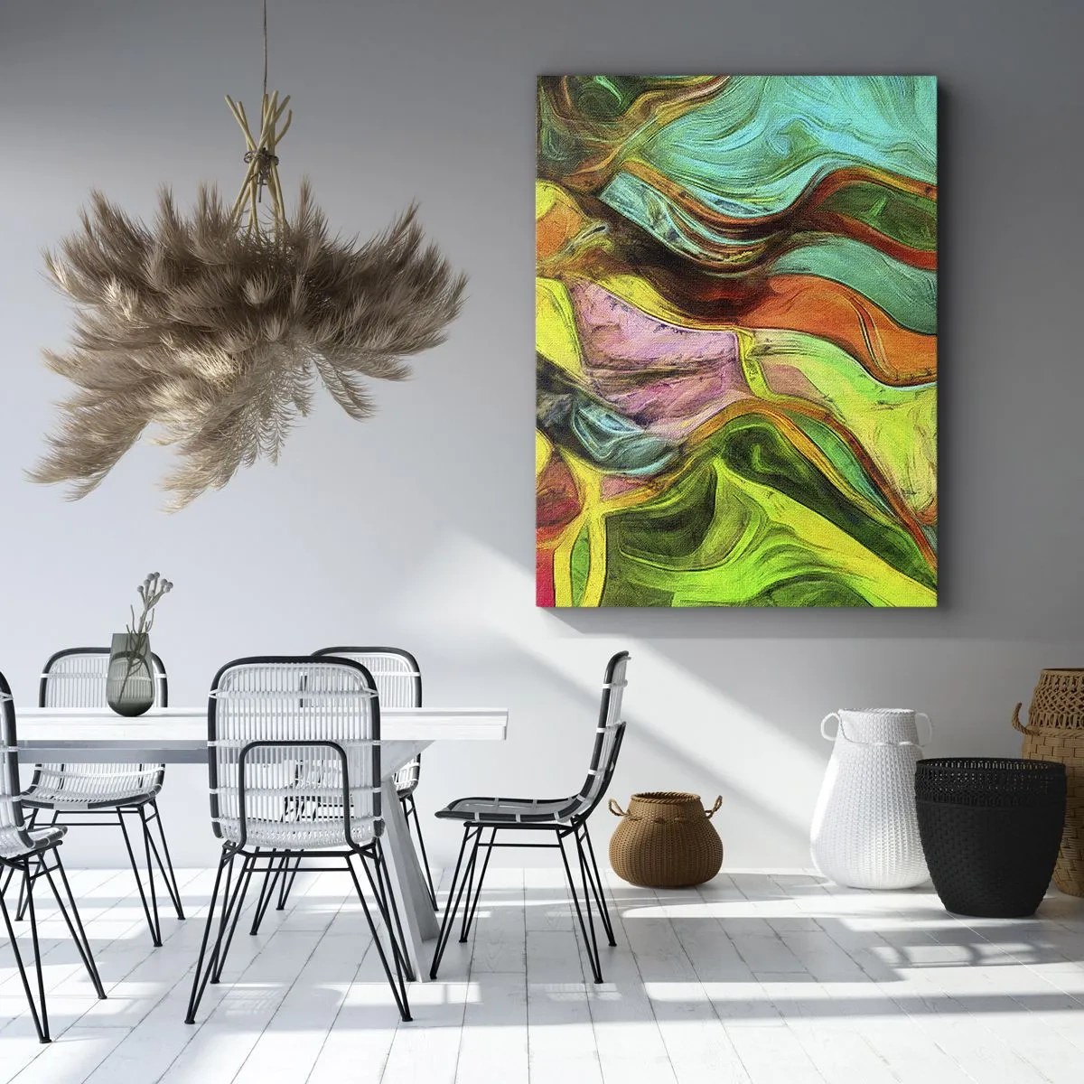 Tablou pe pânză - Mișcarea este viață - 50x70 cm