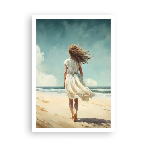 Poster - Vreau să întâlnesc soarele și vântul - 70x100 cm