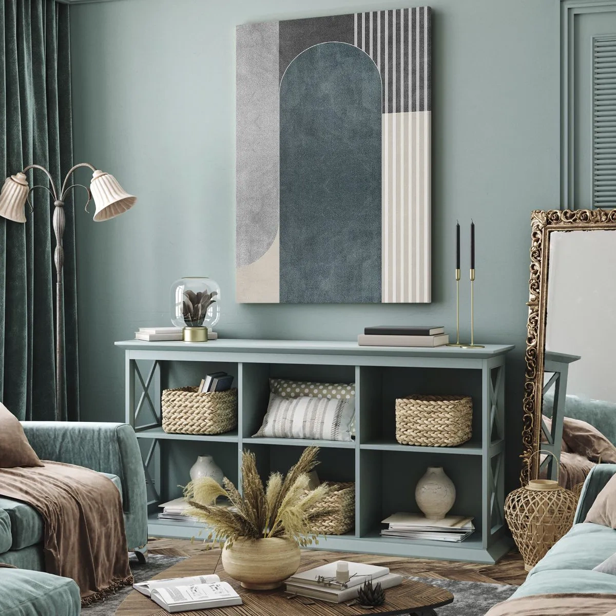 Tablou pe pânză - Compoziție de nivel - 70x100 cm