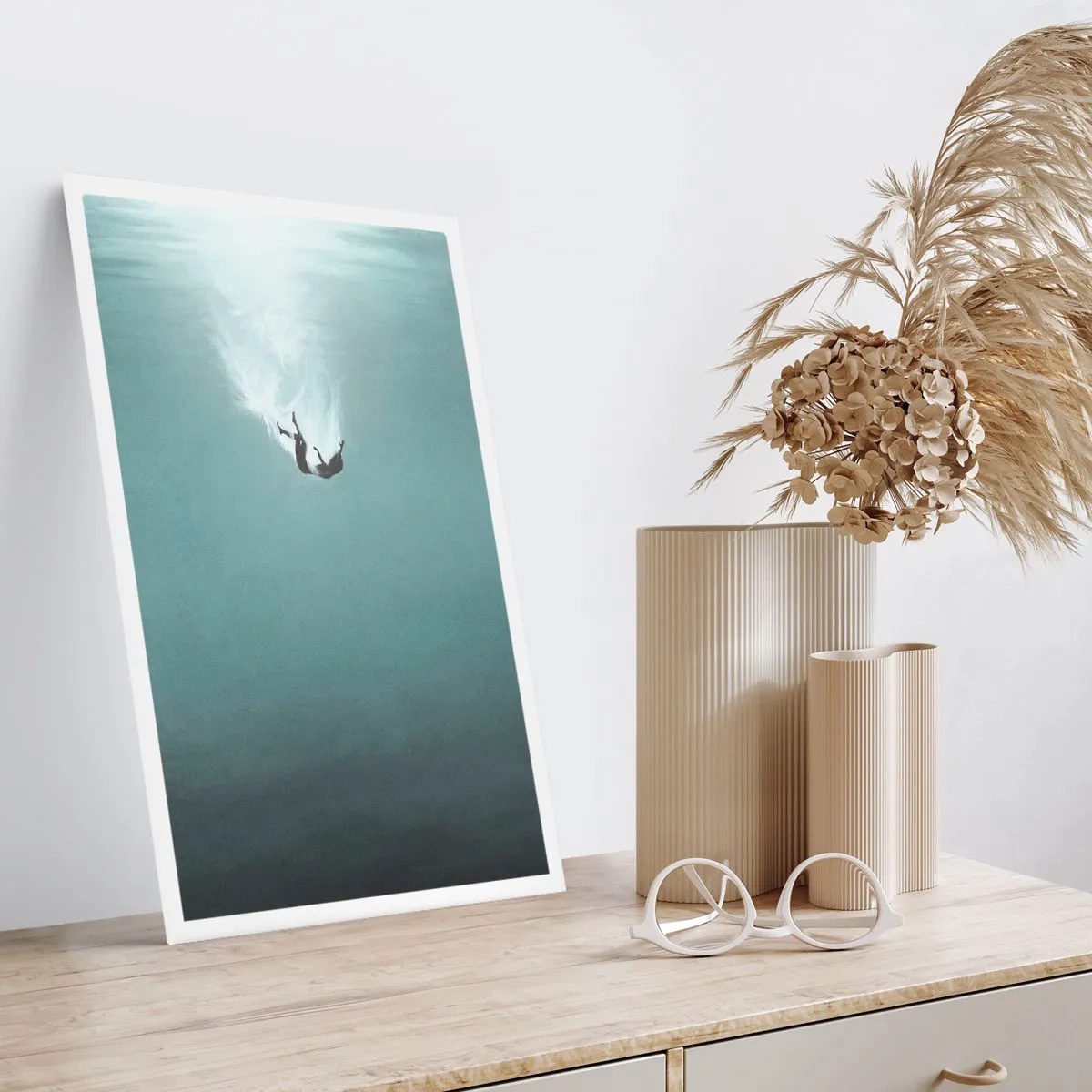 Poster - În îmbrățișarea oceanului - 61x91 cm