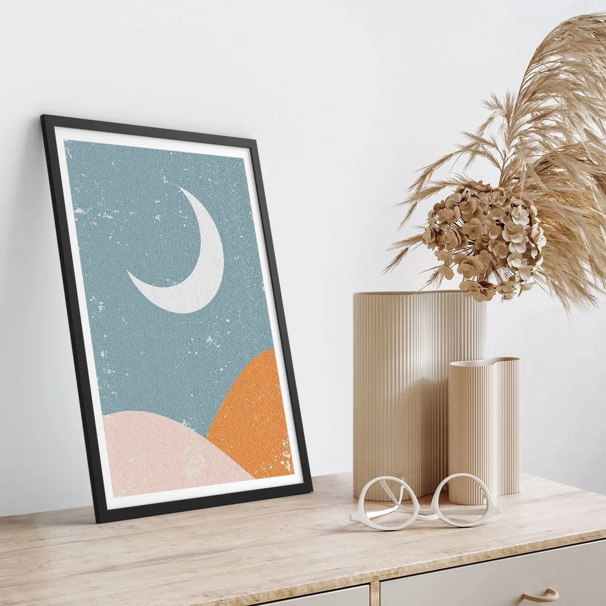 Poster în ramă neagră - Miracol tuturor nopții - 30x40 cm