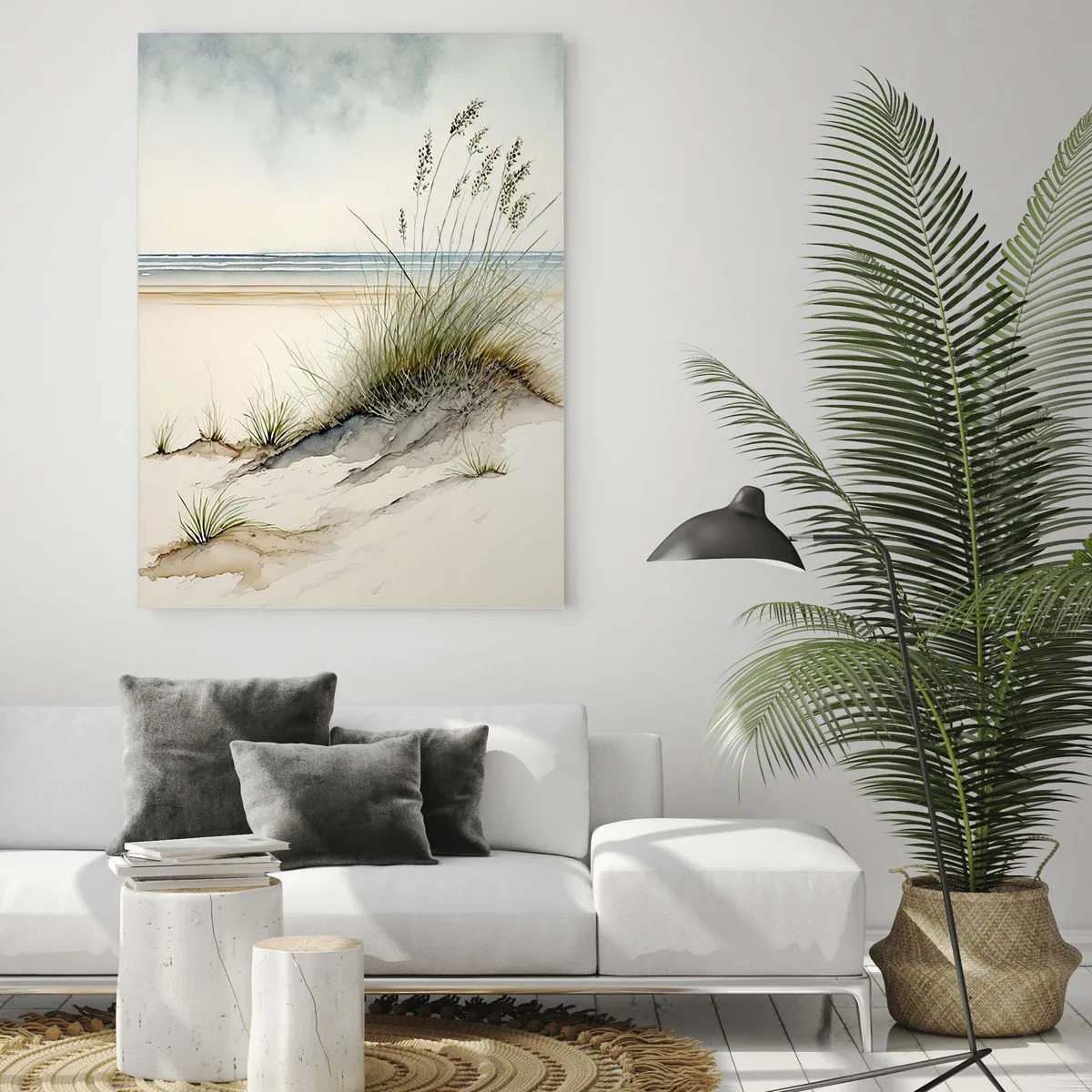 Tablou pe sticlă - Răsfățate de vânt - 50x70 cm