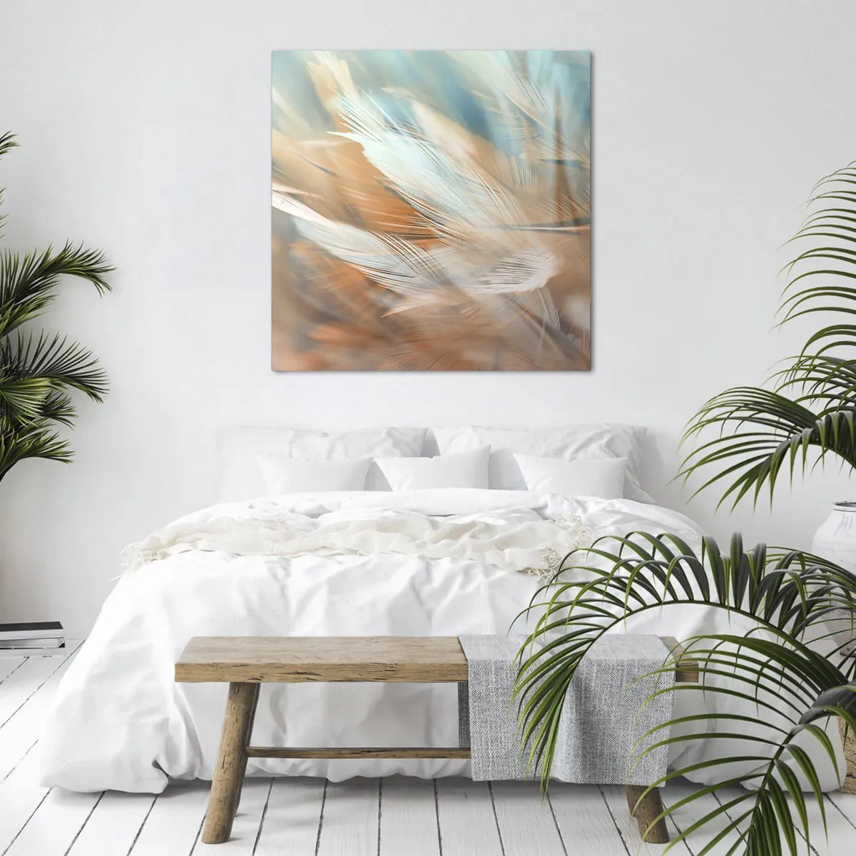 Tablou pe pânză - În țara blândeții - 60x60 cm