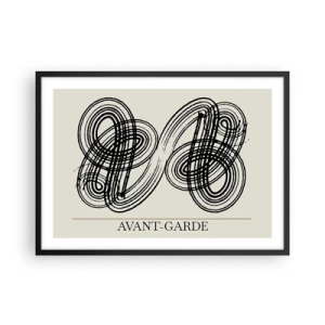 Poster în ramă neagră - A apărut spontan - 70x50 cm