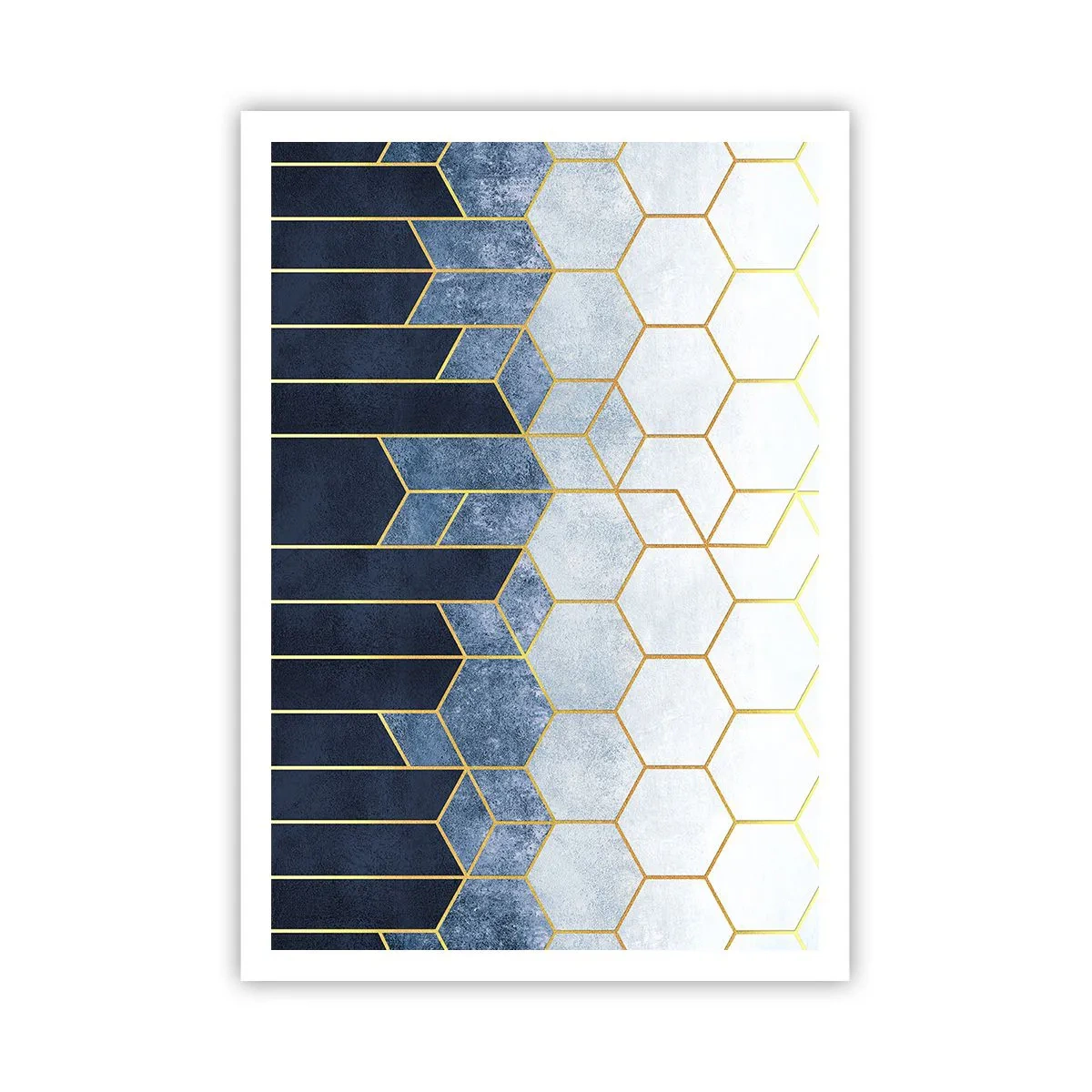 Poster - Compoziție în ritm sincopat - 70x100 cm