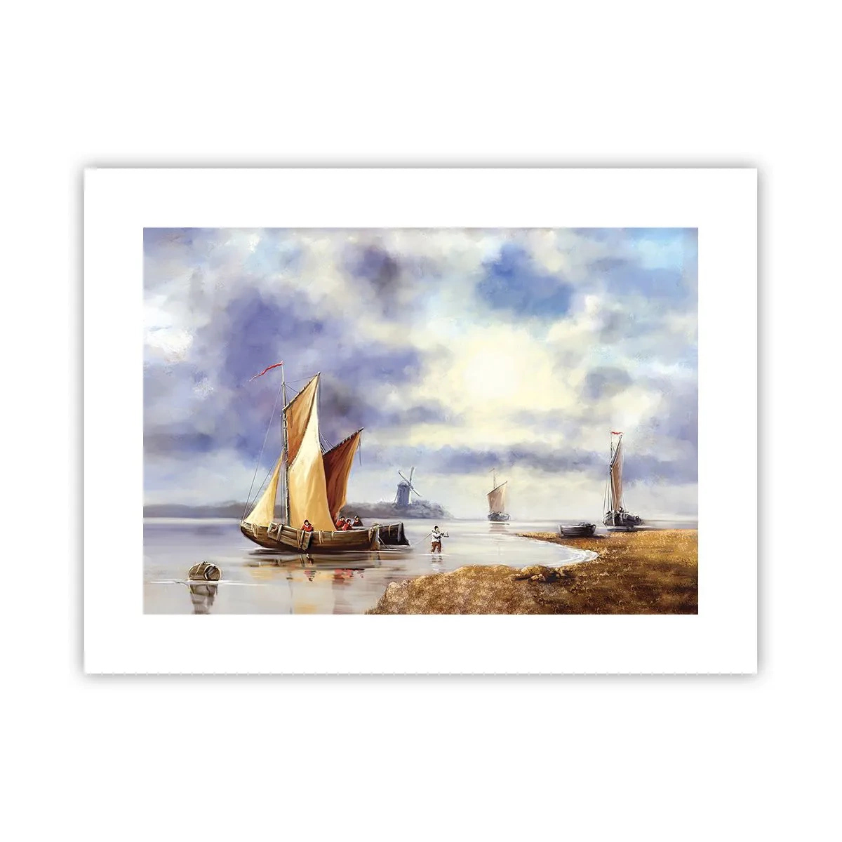 Poster - Întoarcerea marinarilor - 40x30 cm