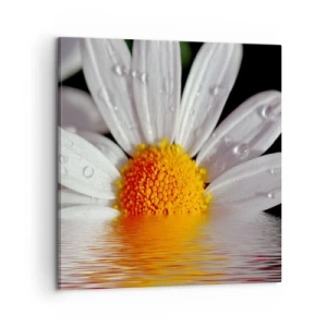 Tablou pe pânză - Răsăritul soarelui al Margaretei - 60x60 cm