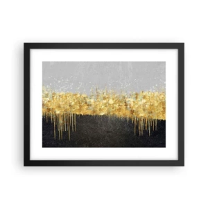 Poster în ramă neagră - Înăuntru și în sus - 40x30 cm