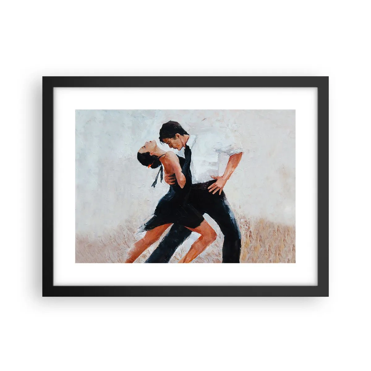 Poster în ramă neagră - Tangoul visurilor mele - 40x30 cm
