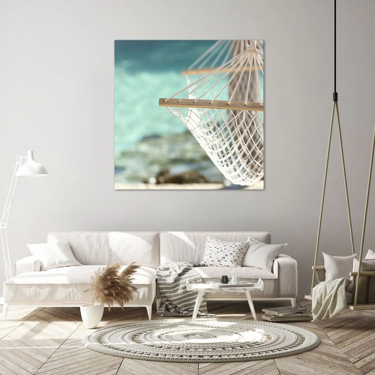 Tablou pe pânză - Timp de relaxare - 70x70 cm