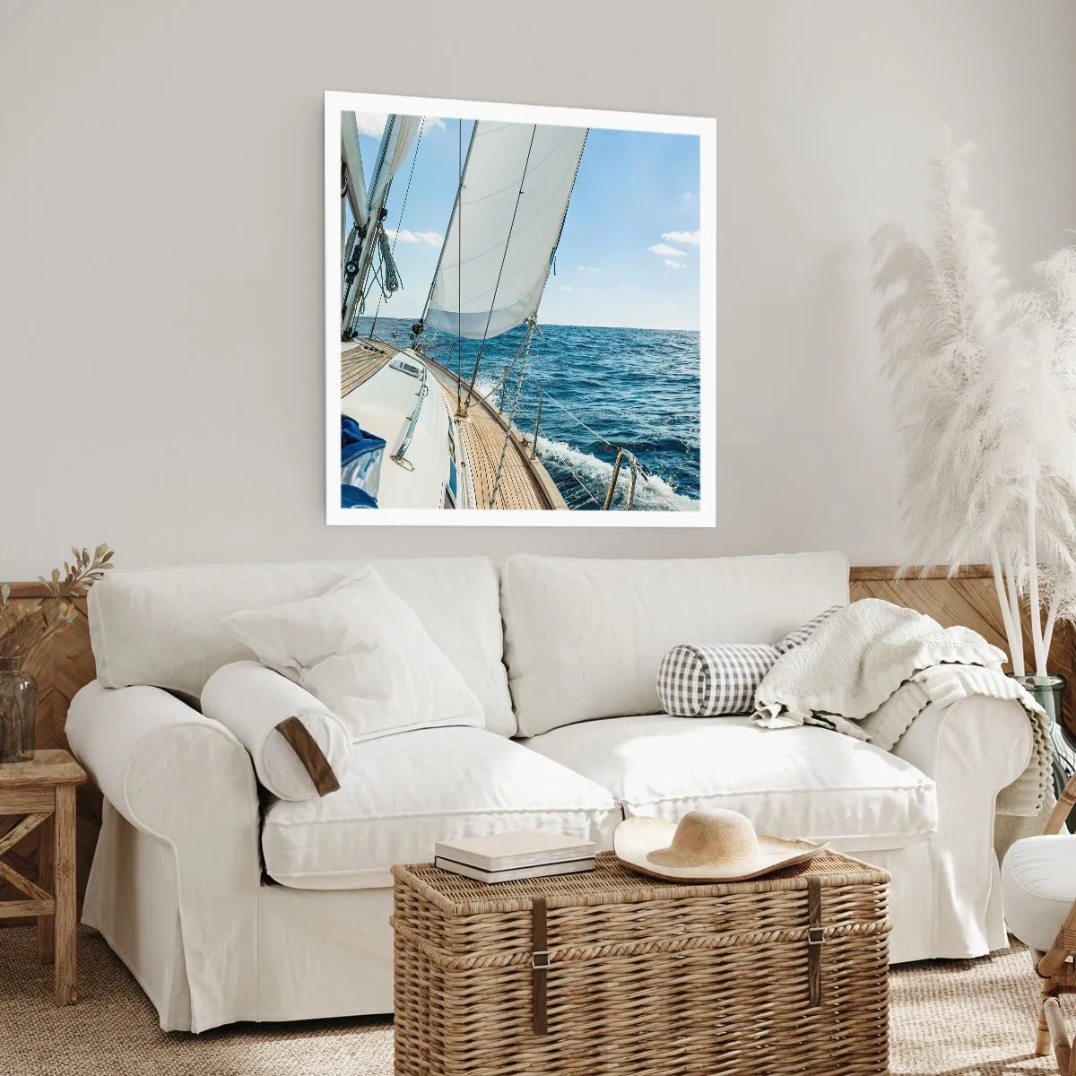 Poster - Ahoy aventura - 30x30 cm