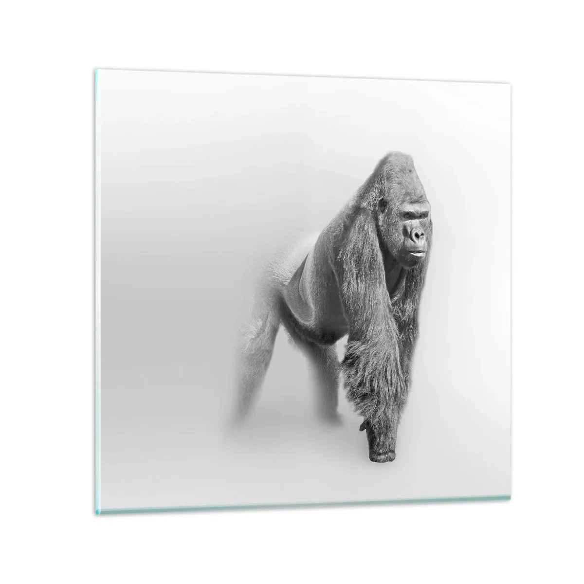 Tablou pe sticlă - Încrezător în puterea lui - 60x60 cm